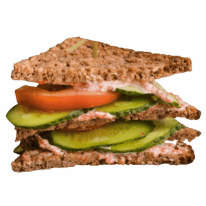 sandwich-palta-tomate Cafetería Pastelería Déjate Querer Iquique, Barrio Playa Brava
